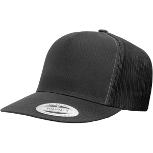 Flat Bill (Five Panel) Trucker Snapback