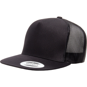 Flat Bill (Five Panel) Trucker Snapback