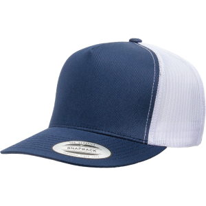 Flat Bill (Five Panel) Trucker Snapback